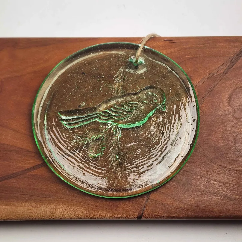Finch Large Glass Token