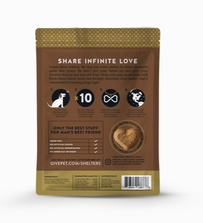 GivePet the Ranch Hand Baked Biscuit Treats - Heart of the Home Inc