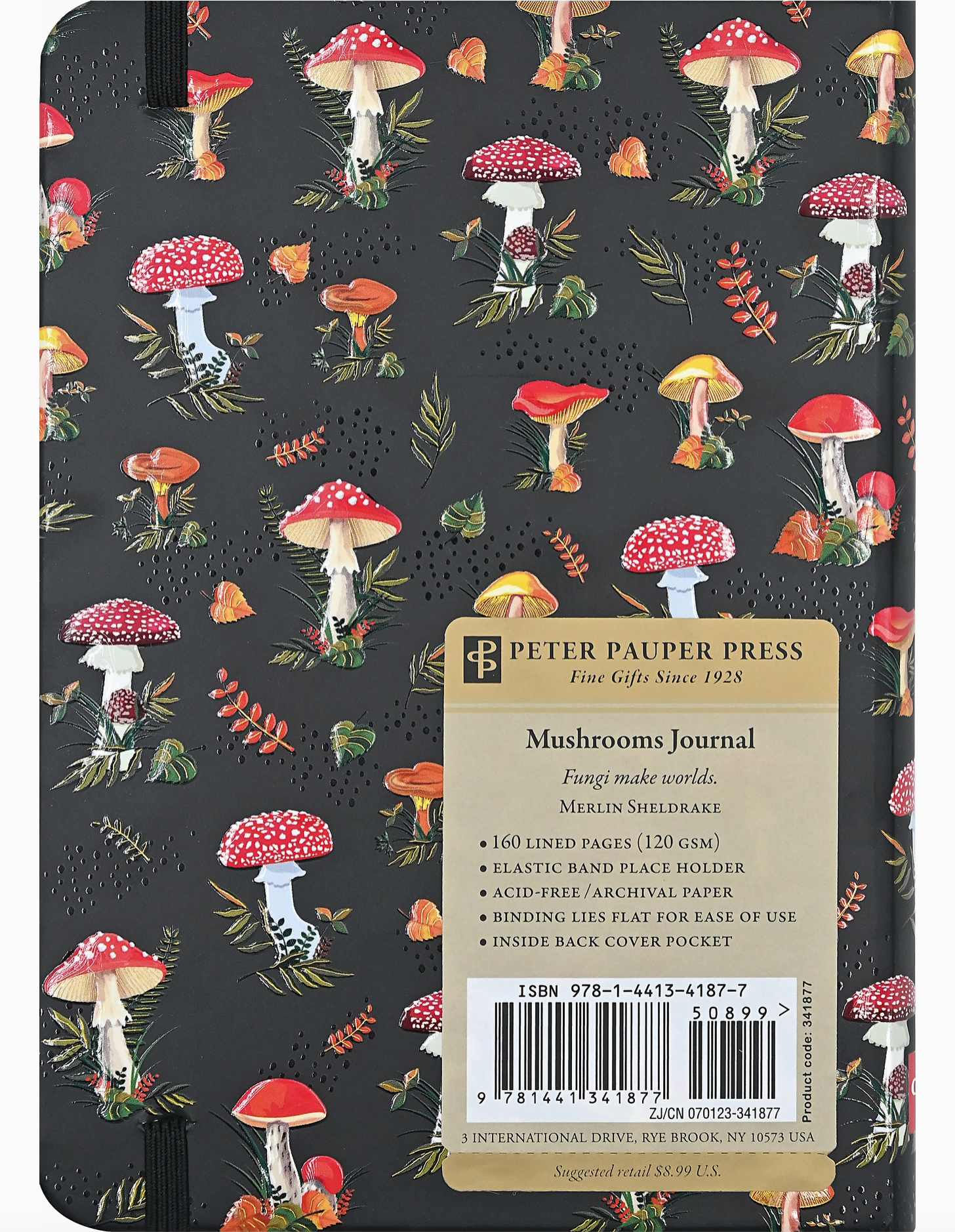 Mushrooms 5x7 Journal
