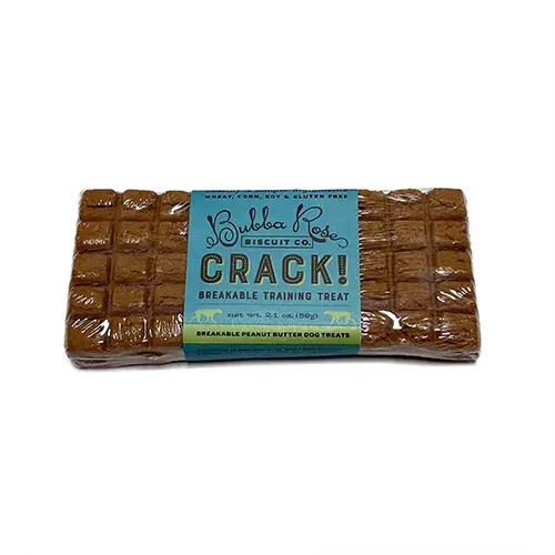 Peanut Butter Crack Dog Training Treats - Heart of the Home LV