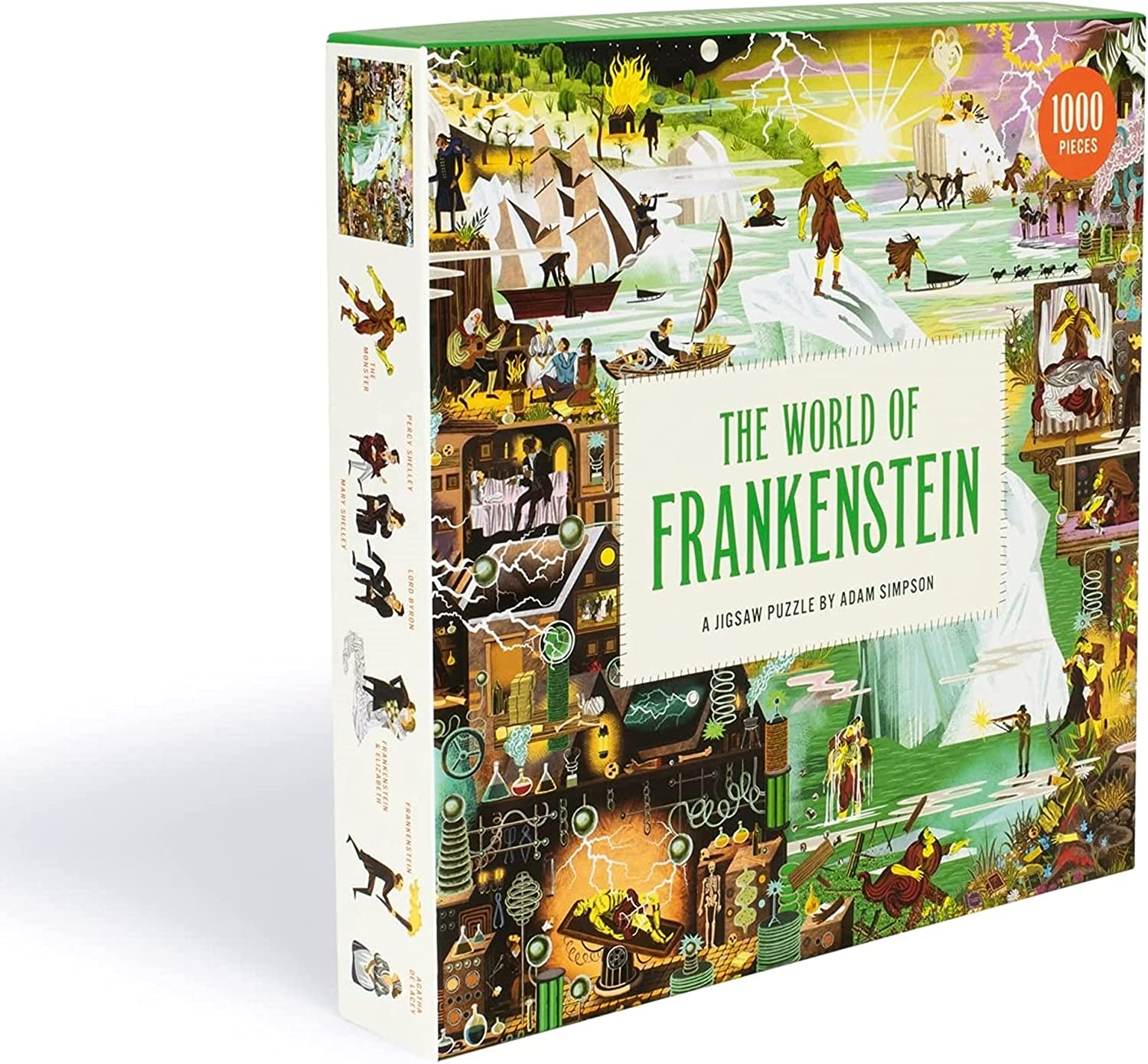 World Of Frankenstein 1000 Piece Puzzle - Heart of the Home LV