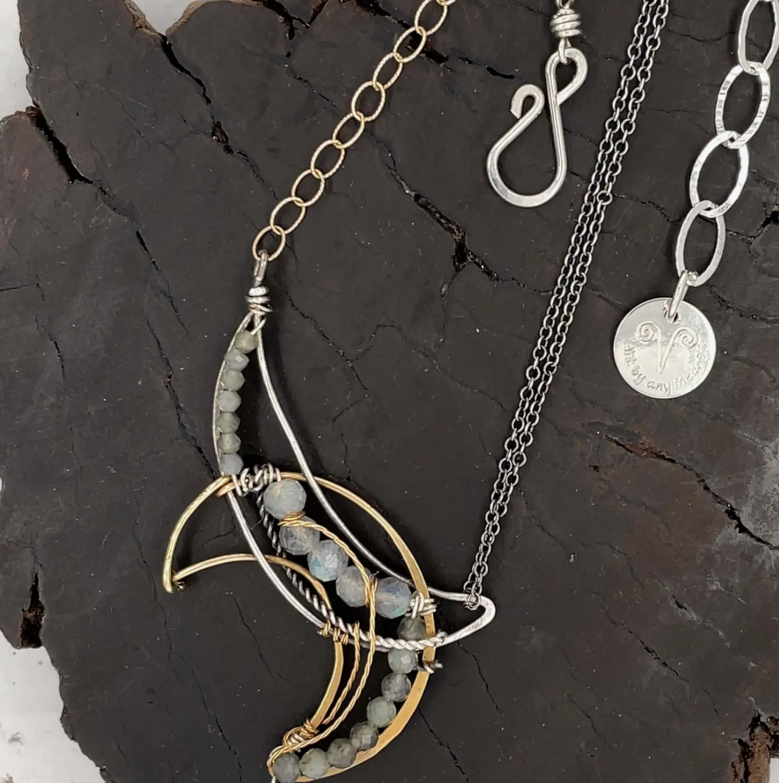 Eclipse Necklace - Heart of the Home Inc