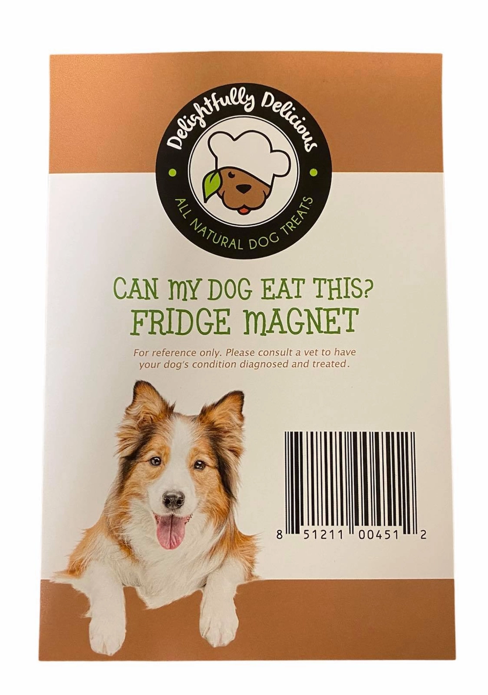 Dog Safe/Unsafe Foods Magnet - Heart of the Home Inc