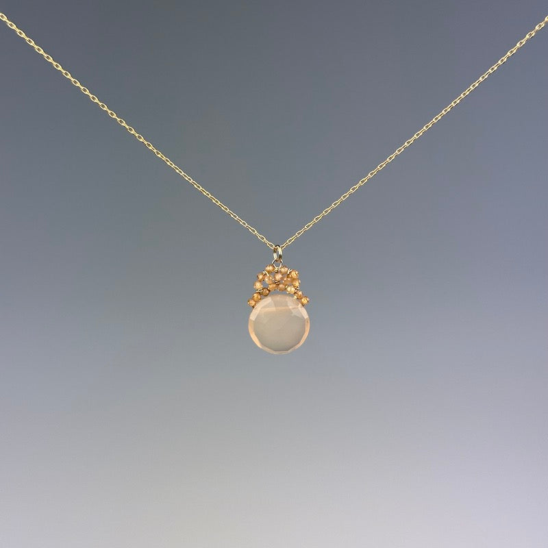 Pink Peach Pendant - Heart of the Home Inc