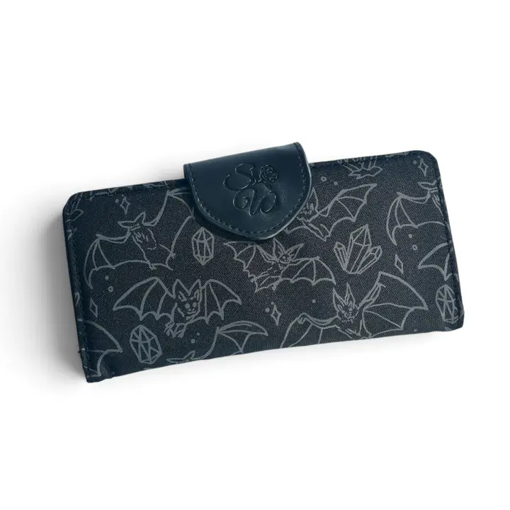 Holographic Crystal Cave Long Wallet