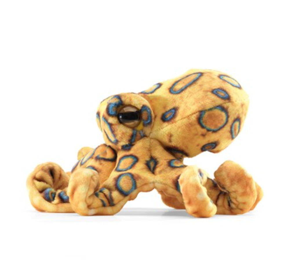 Blue-Ringed Octopus Finger Puppet - Heart of the Home Inc