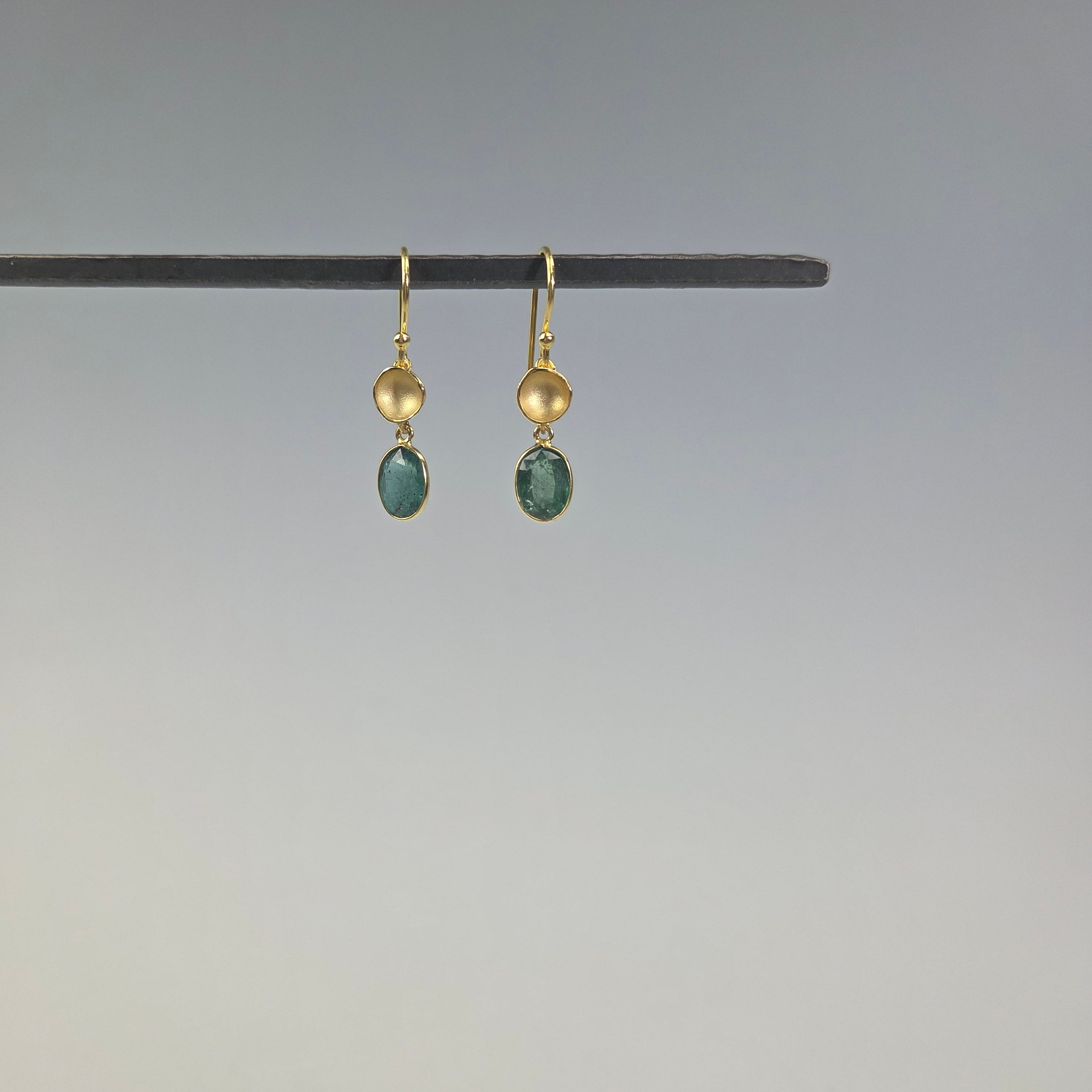 Petite Gem & Pod Earrings - Heart of the Home Inc