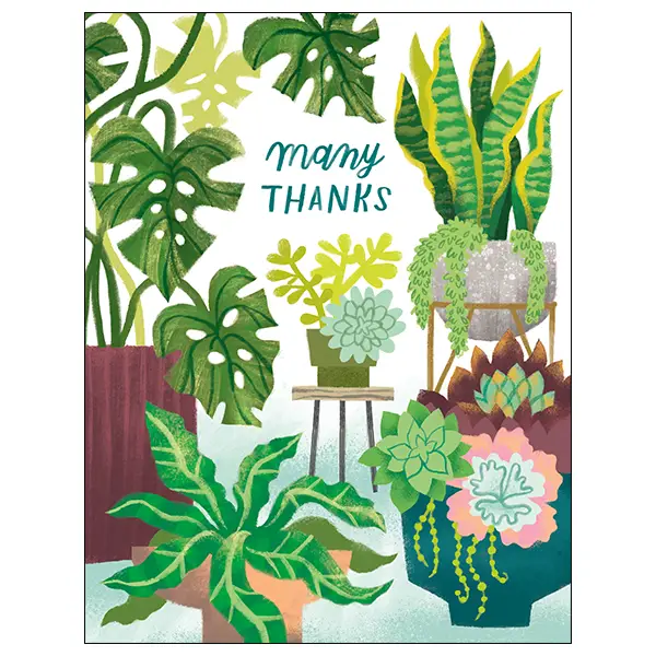 Houseplants Thank You Card - Heart of the Home LV