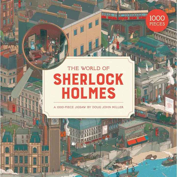 World Of Sherlock Holmes 1000pc Puzzle - Heart of the Home Inc