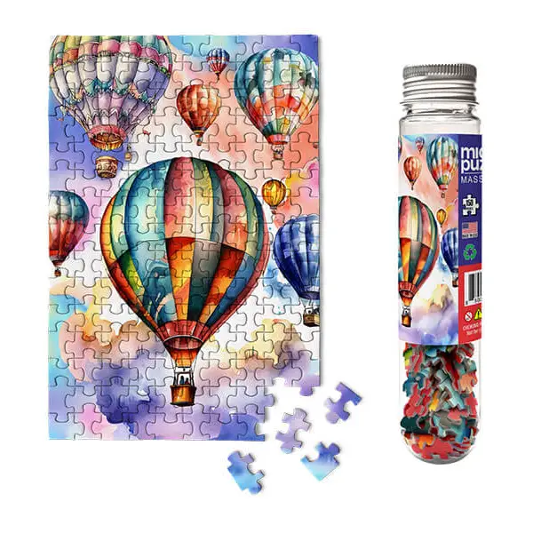 Hot Air Ballons Mini Jigsaw Puzzle - Heart of the Home Inc