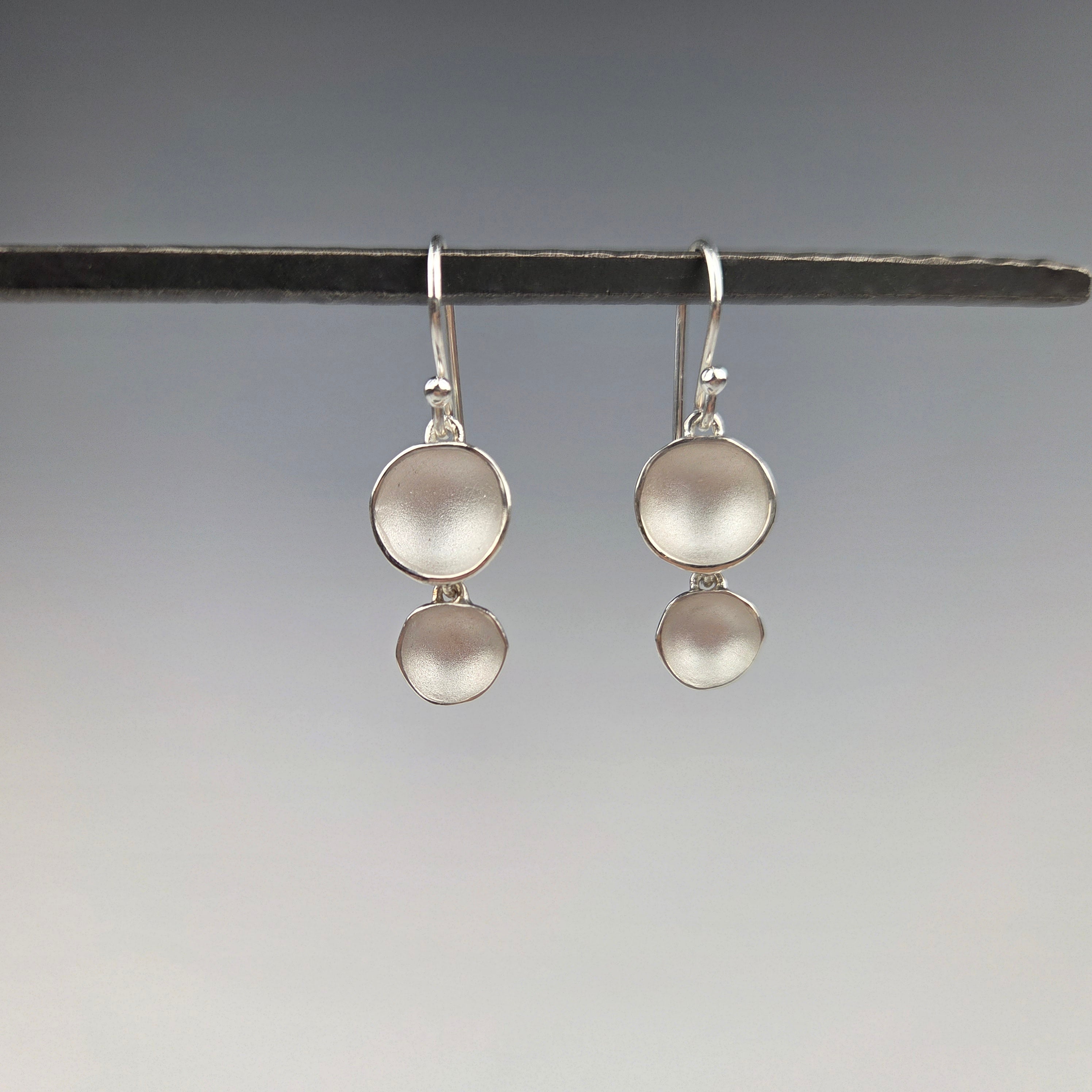 Double Dishy Pod Earrings - Heart of the Home Inc