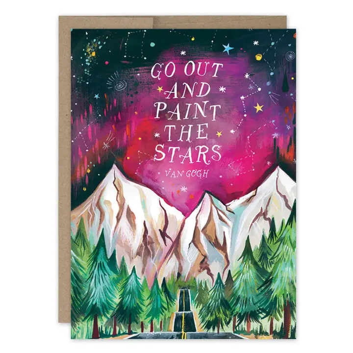 Night Sky Encouragement Card - Heart of the Home LV