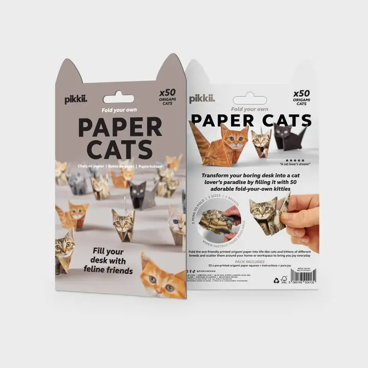 Paper Cats Origami Set - Heart of the Home Inc