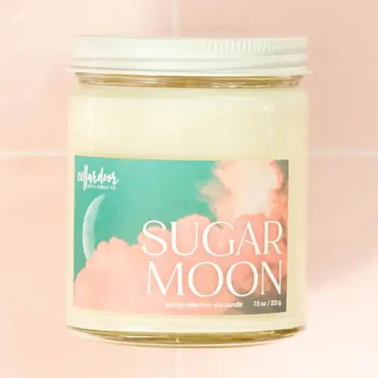 Sugar Moon 7.5oz Jar Candle - Heart of the Home Inc