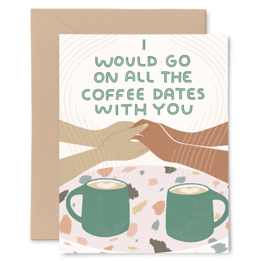Coffee Dates Card - Heart of the Home Inc