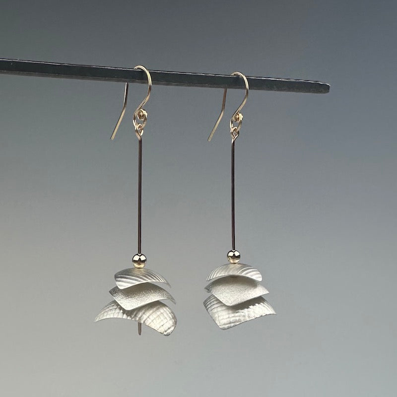 Stacked Pagoda Earrings