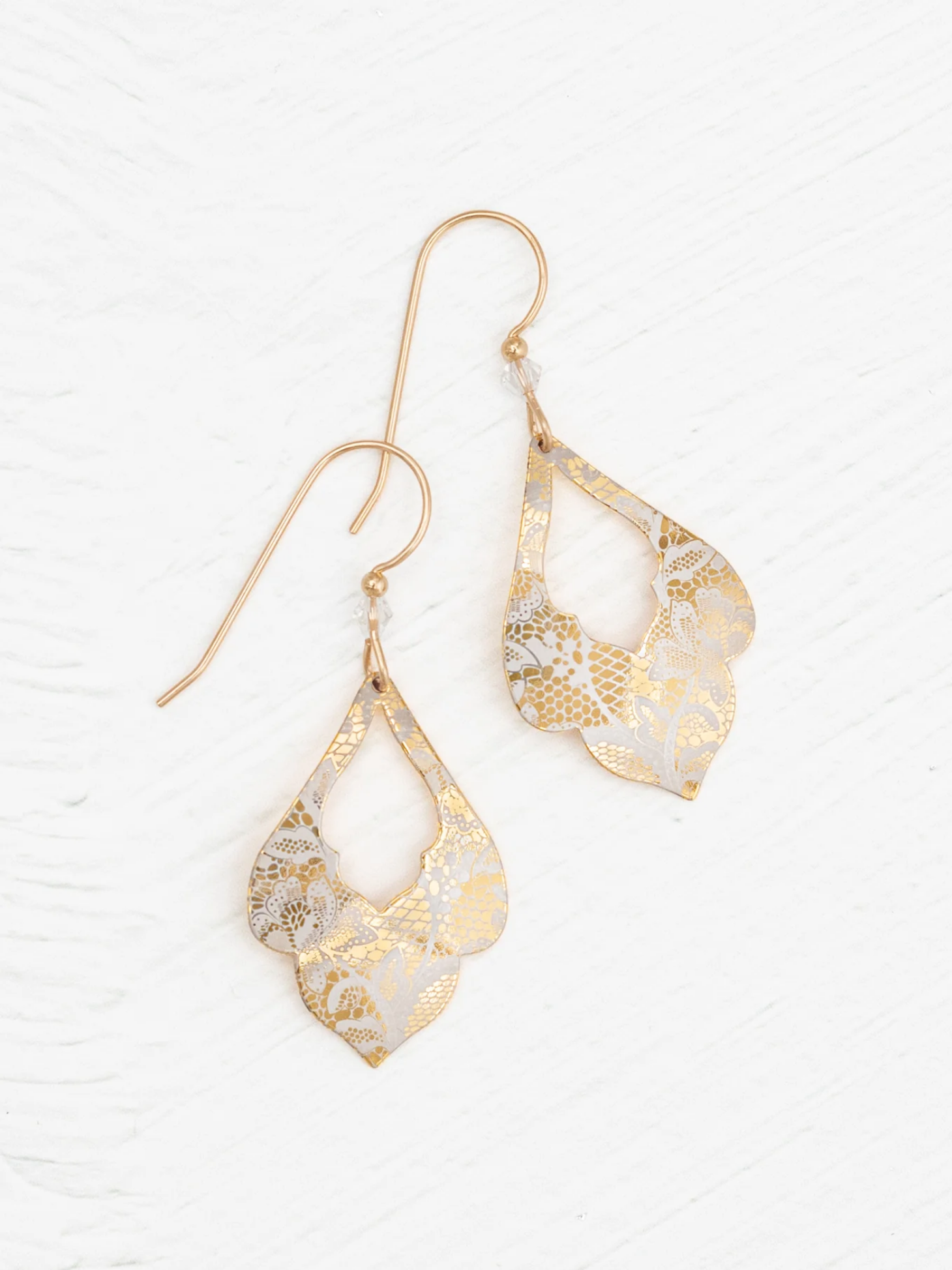 Marisol Earrings in Gold - Heart of the Home LV