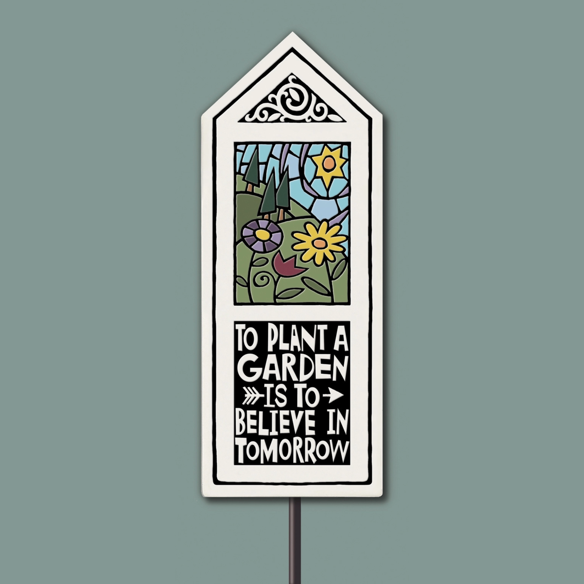 To Plant A Garden Garden Tile - Heart of the Home Inc