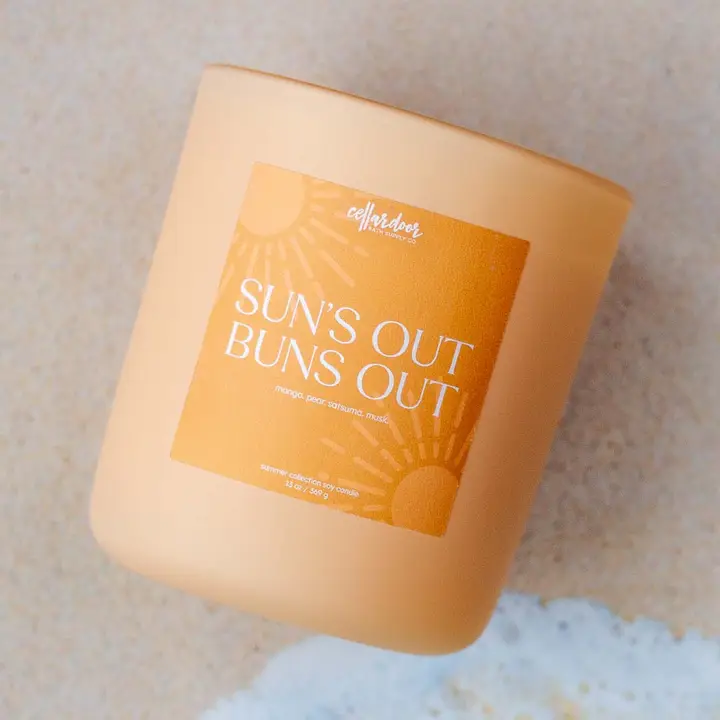Suns Out Buns Out Double Wick 13oz Candle
