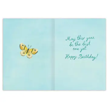 A Year of Wishes Birthday Card - Heart of the Home Inc