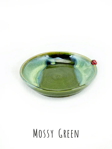 Mossy Green Small Dish - Heart of the Home Inc