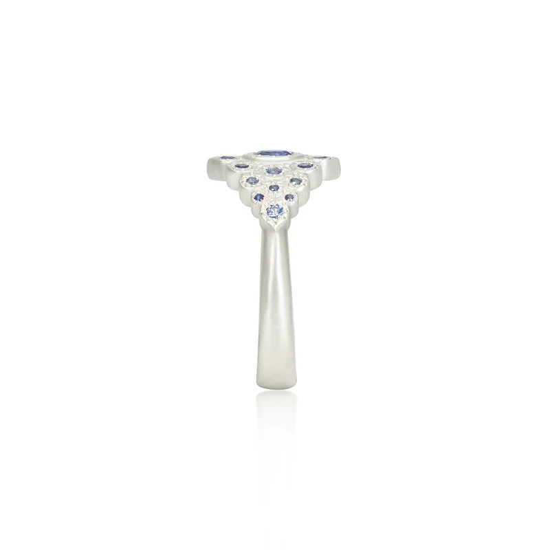 Midnight Flame Ring