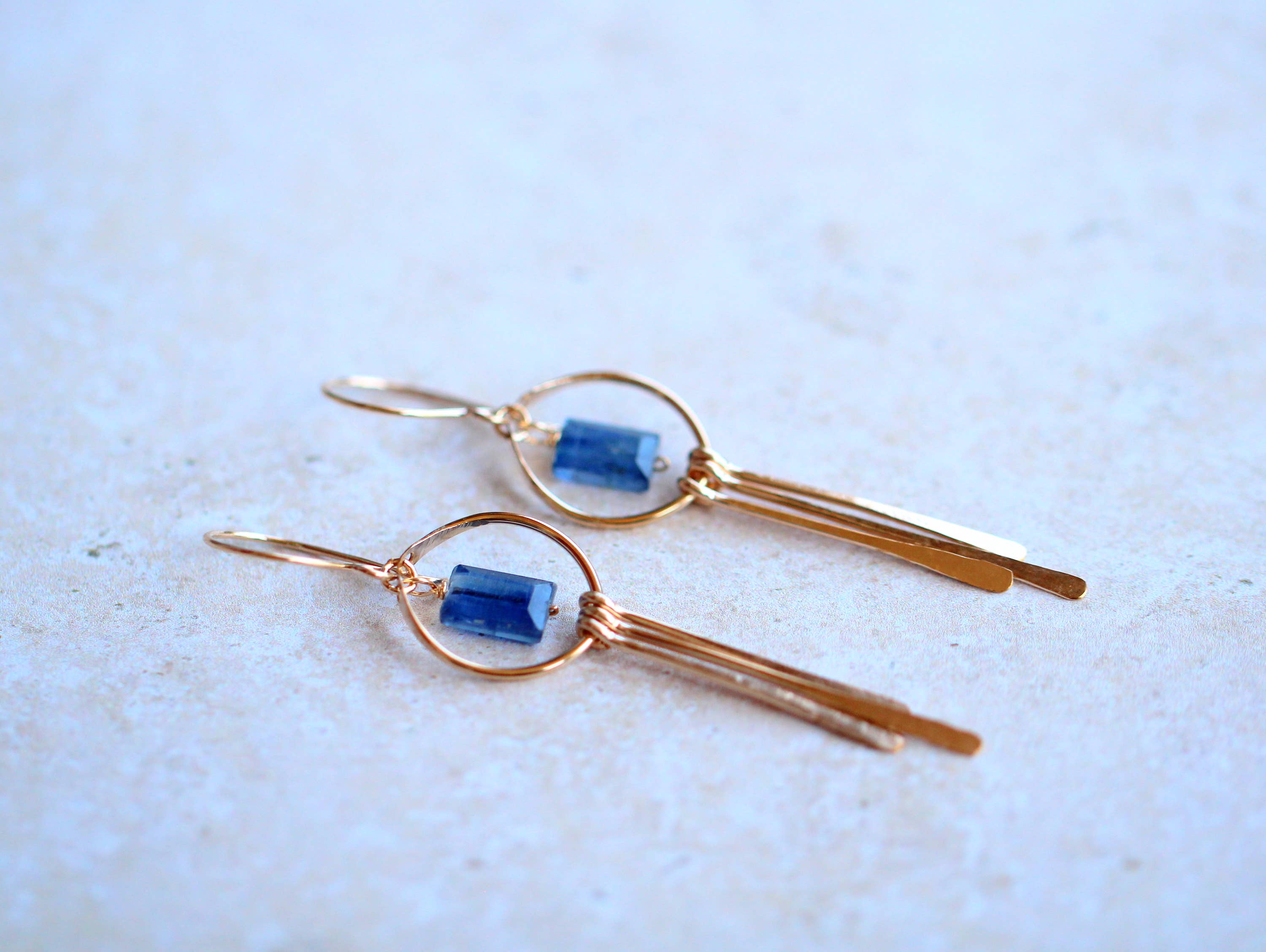 Hydra Kyanite Earrings
