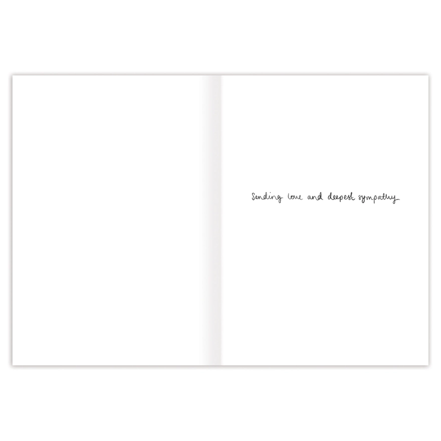 There Are No Words Sympathy Card - Heart of the Home Inc