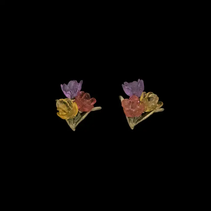 Tulip Post Earrings - Heart of the Home Inc