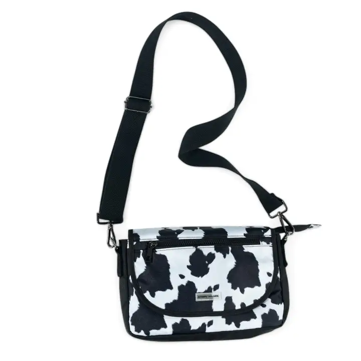 Cow Print Stride Crossbody Bag