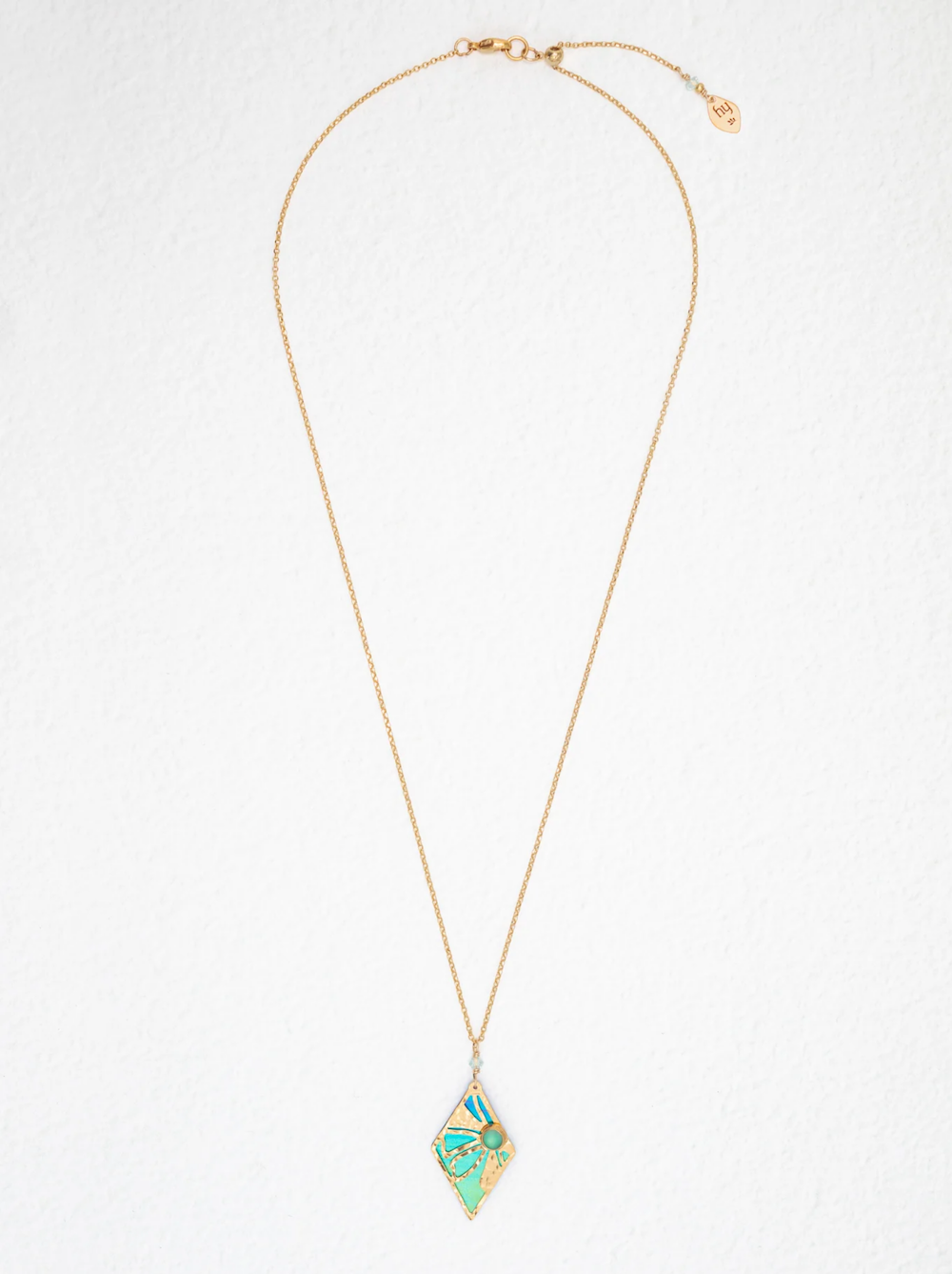 Drew Necklace in Capri - Heart of the Home Inc