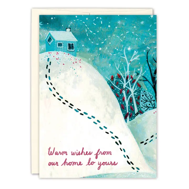 Warm Wishes Holiday Card - Heart of the Home Inc