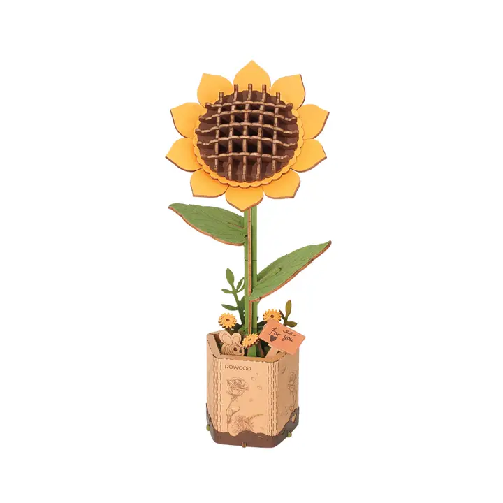 Sunflower Wooden 3D Puzzle - Heart of the Home LV