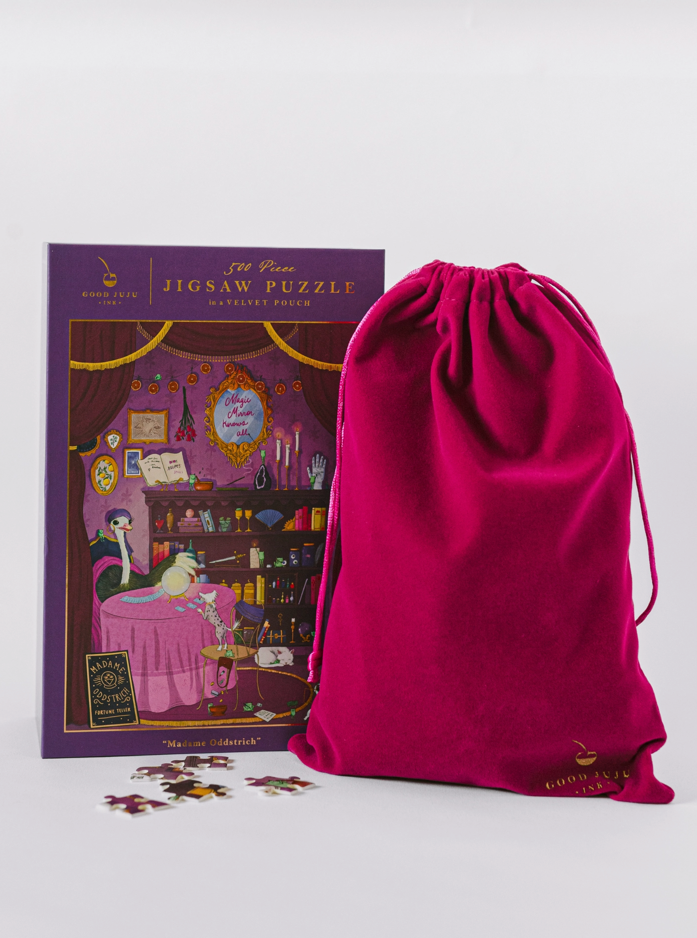 Madame Oddstrich 500-Piece Puzzle - Heart of the Home Inc