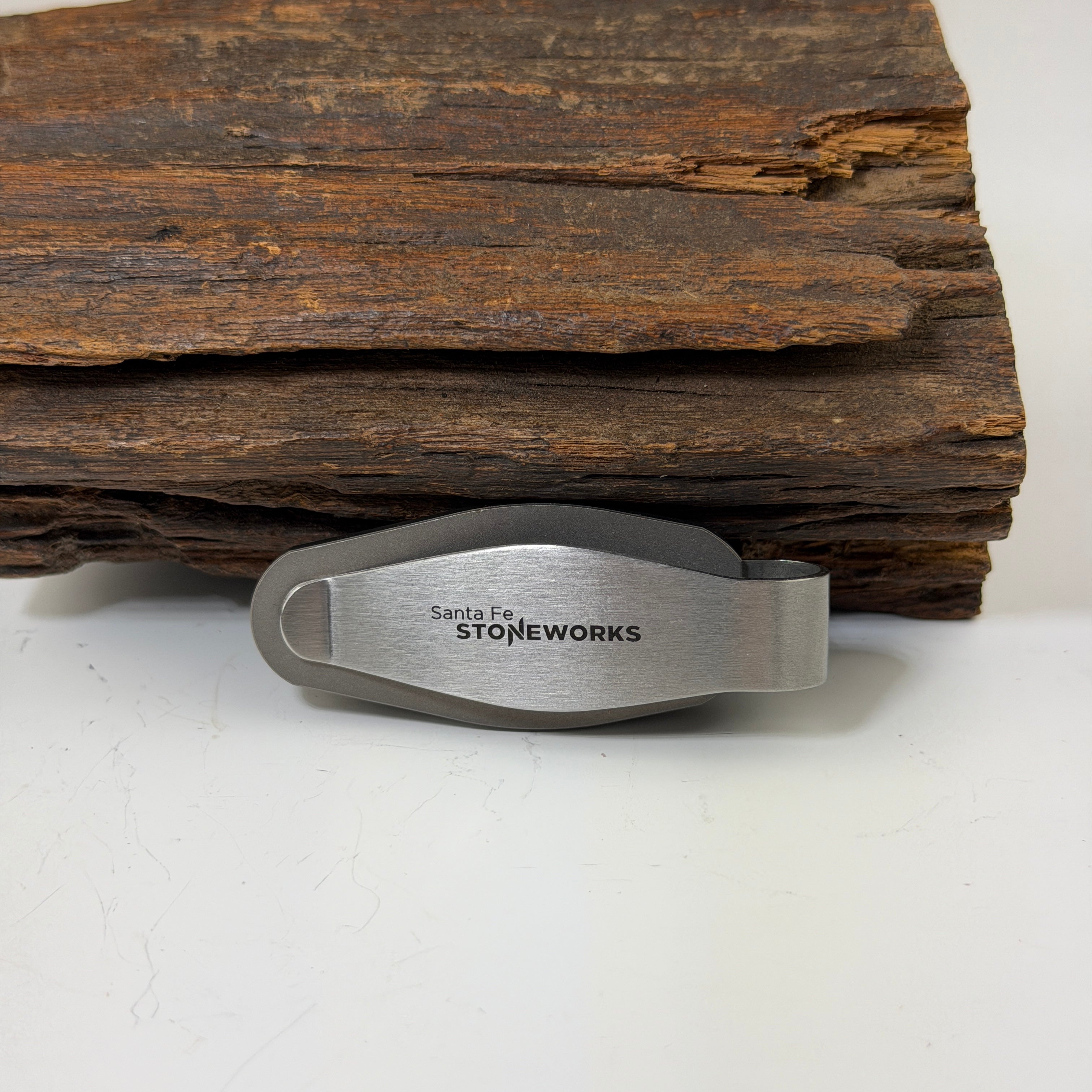 Mojave Green Turquoise Titanium Moneyclip - Heart of the Home Inc