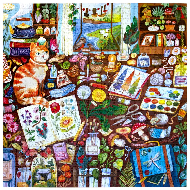 Naturalist's Cat 1000pc Puzzle