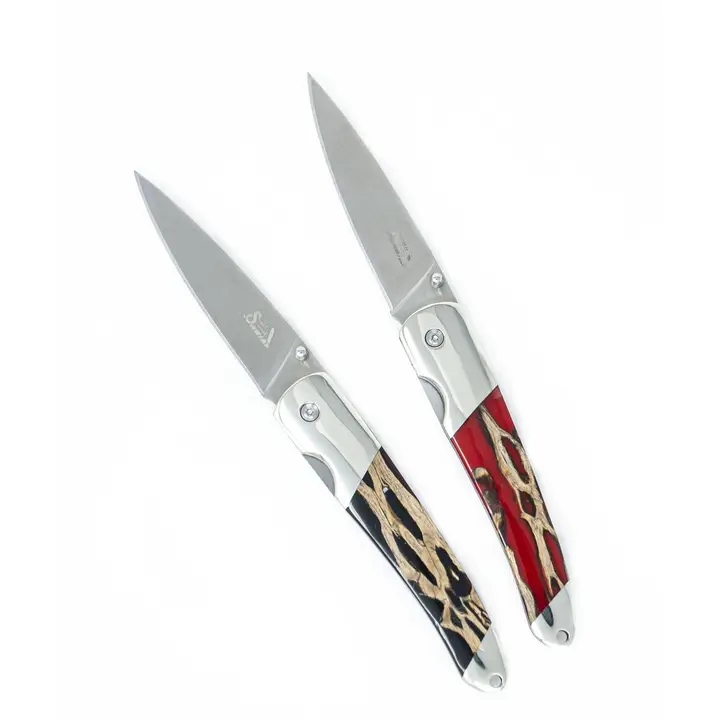 Black Cholla 4" Liner Lock Knife - Heart of the Home LV