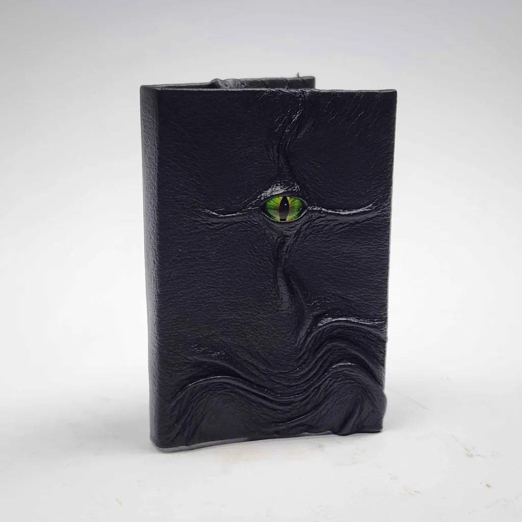 Leather Card Wallet with Eye