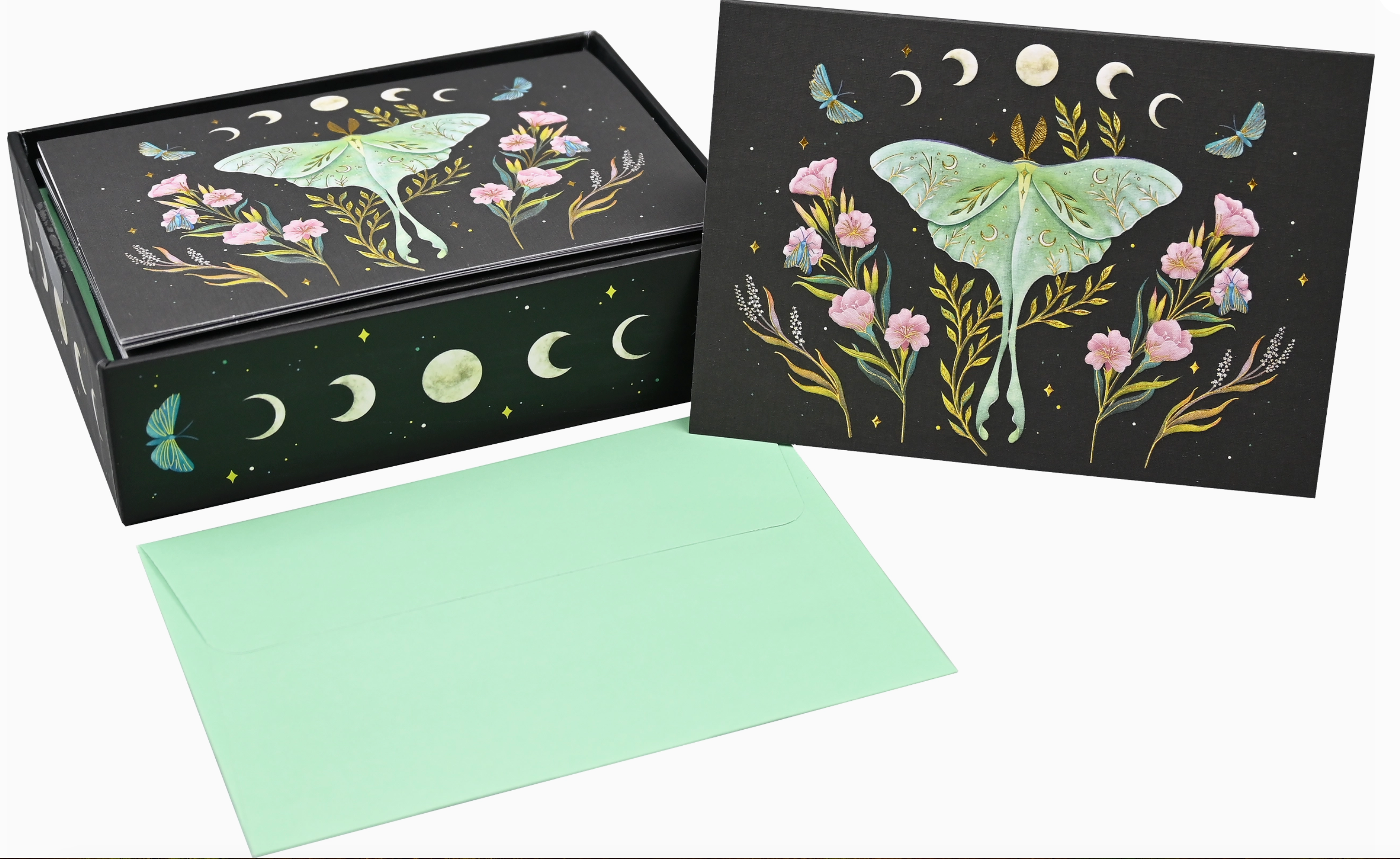 Luna Moth Notecards