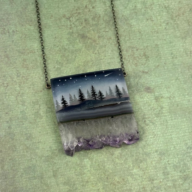 Deep Woods Necklace - Heart of the Home Inc