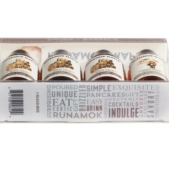 Smoke & Barrels Maple Syrup Gift Set