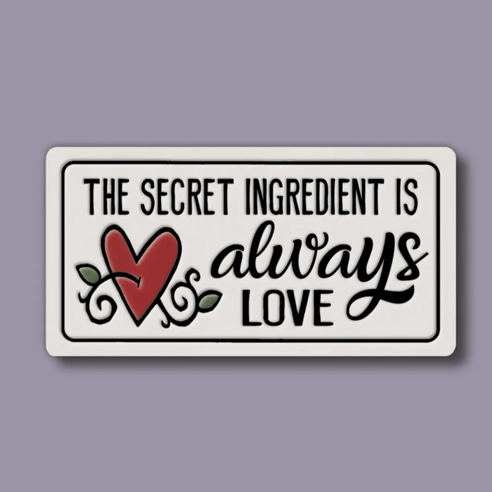 Secret Ingredient Magnet | Heart of the Home Inc