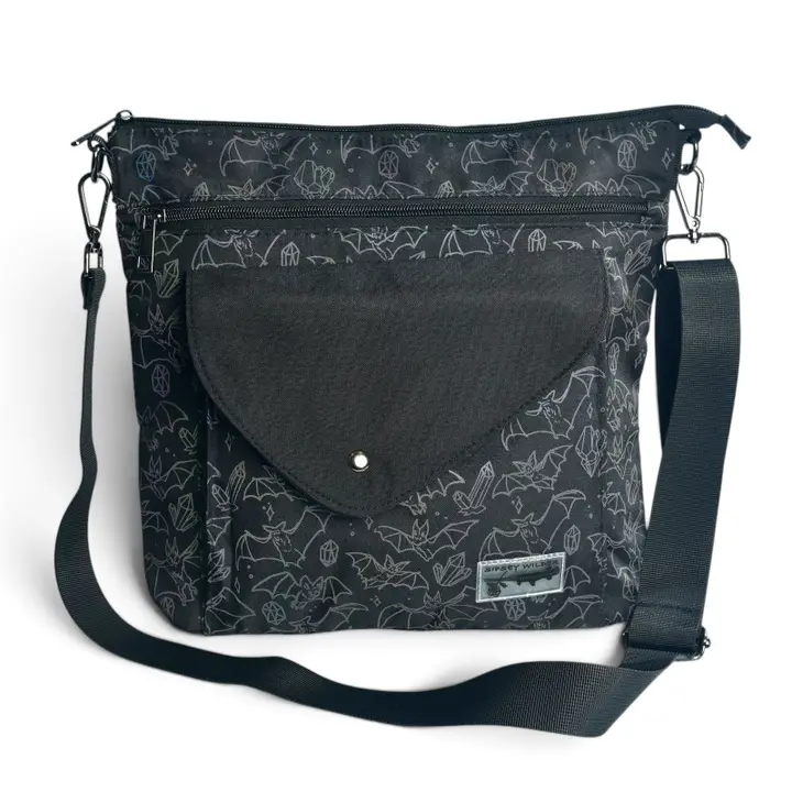 Holographic Crystal Cave Stride Crossbody