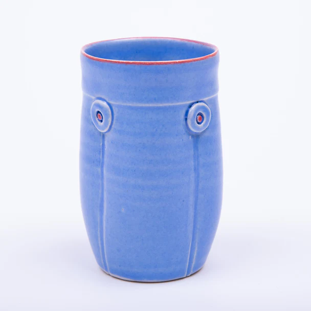 Blue Wine Cup - Heart of the Home Inc