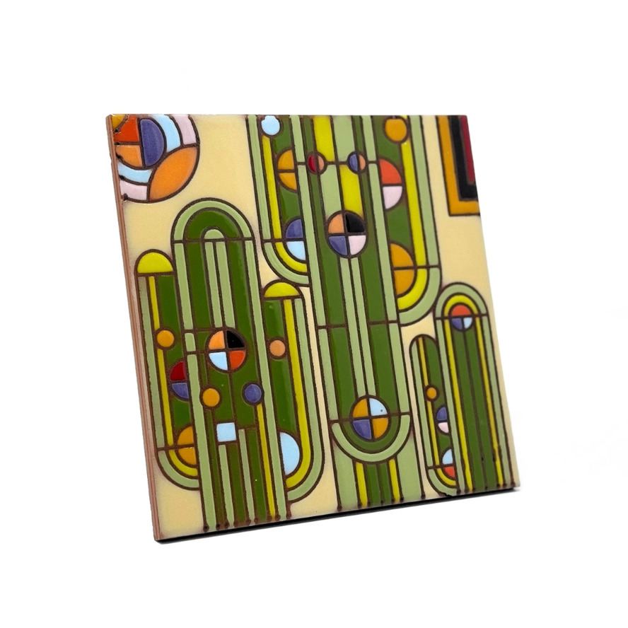 Saguaro Forms Glazed Tile - Heart of the Home Inc