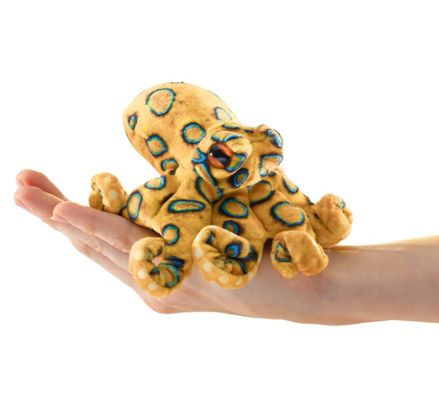 Blue-Ringed Octopus Finger Puppet - Heart of the Home Inc