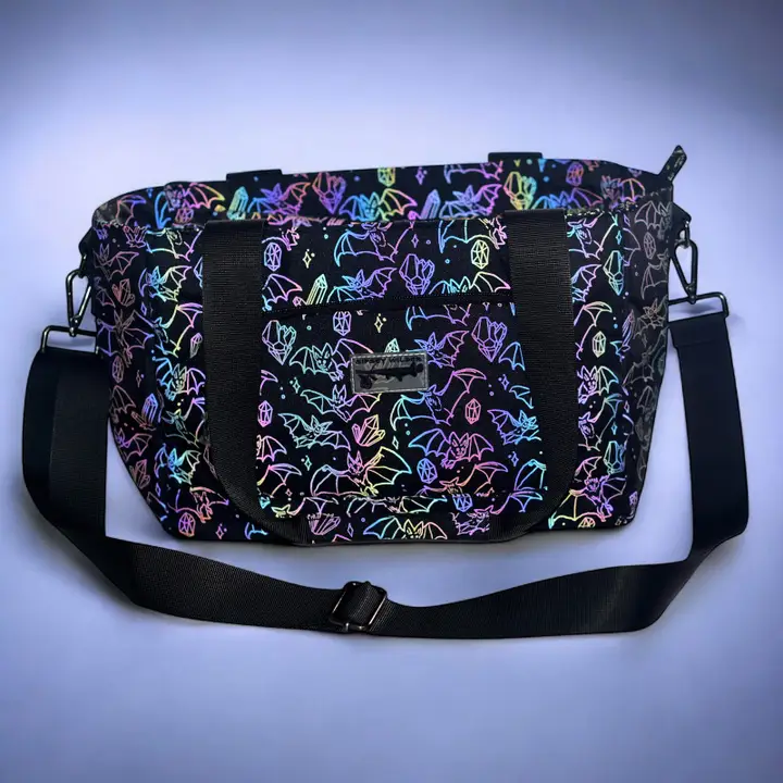Holographic Crystal Cave Venture Tote