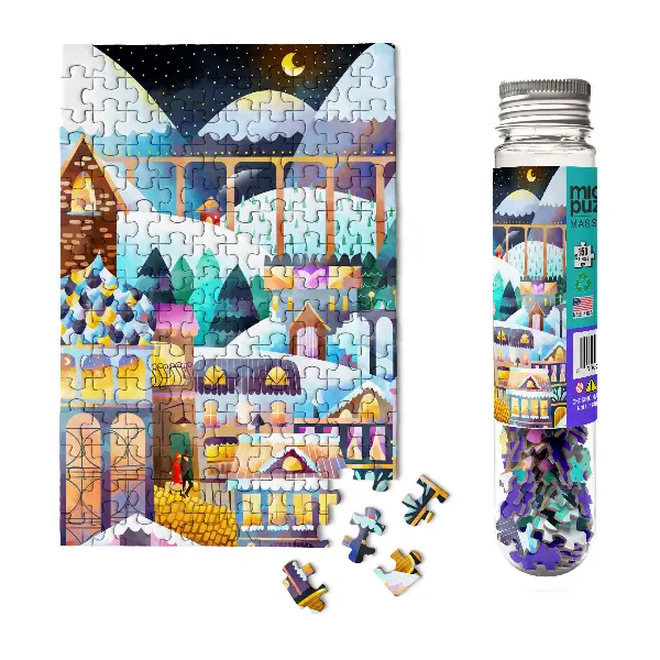 Alpine Village Mini Jigsaw - Heart of the Home Inc
