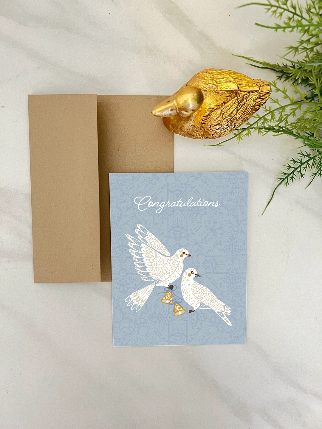 Doves Wedding Card - Heart of the Home Inc