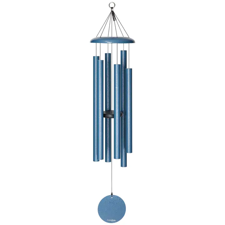 Sky Blue 44-Inch Windchime - Heart of the Home LV